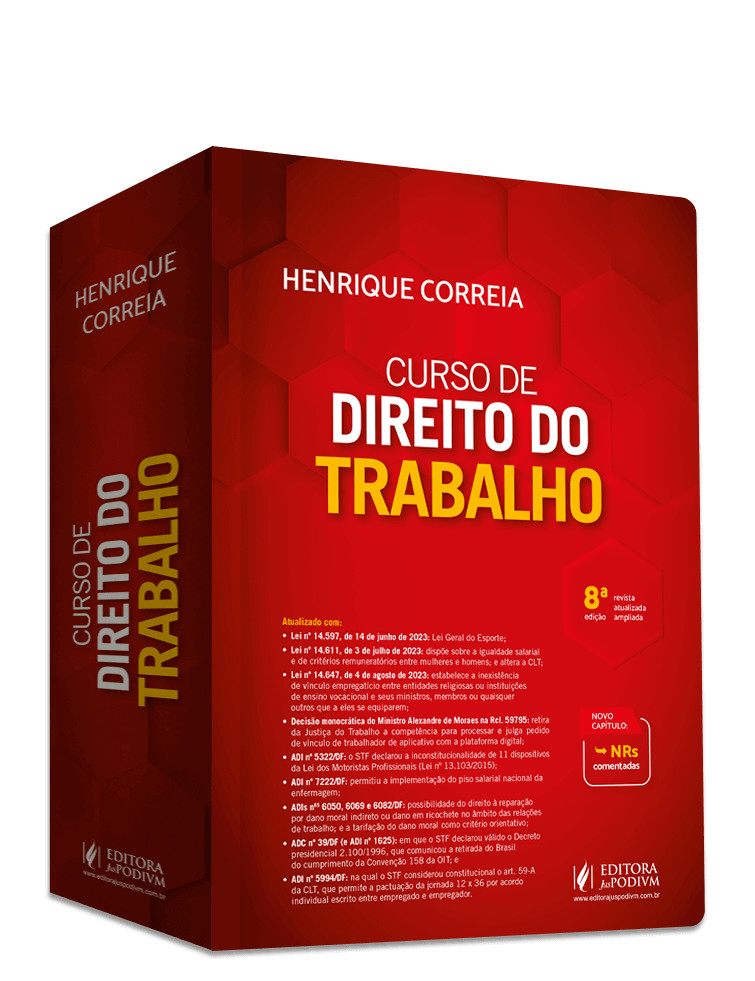 Curso de Direito do Trabalho (2024)