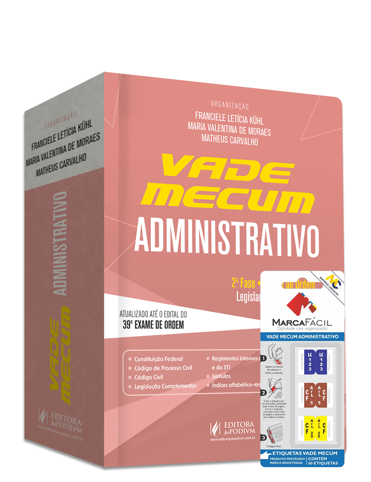 Vade Mecum Administrativo + Etiqueta Marca Fácil - 39º Exame de Ordem