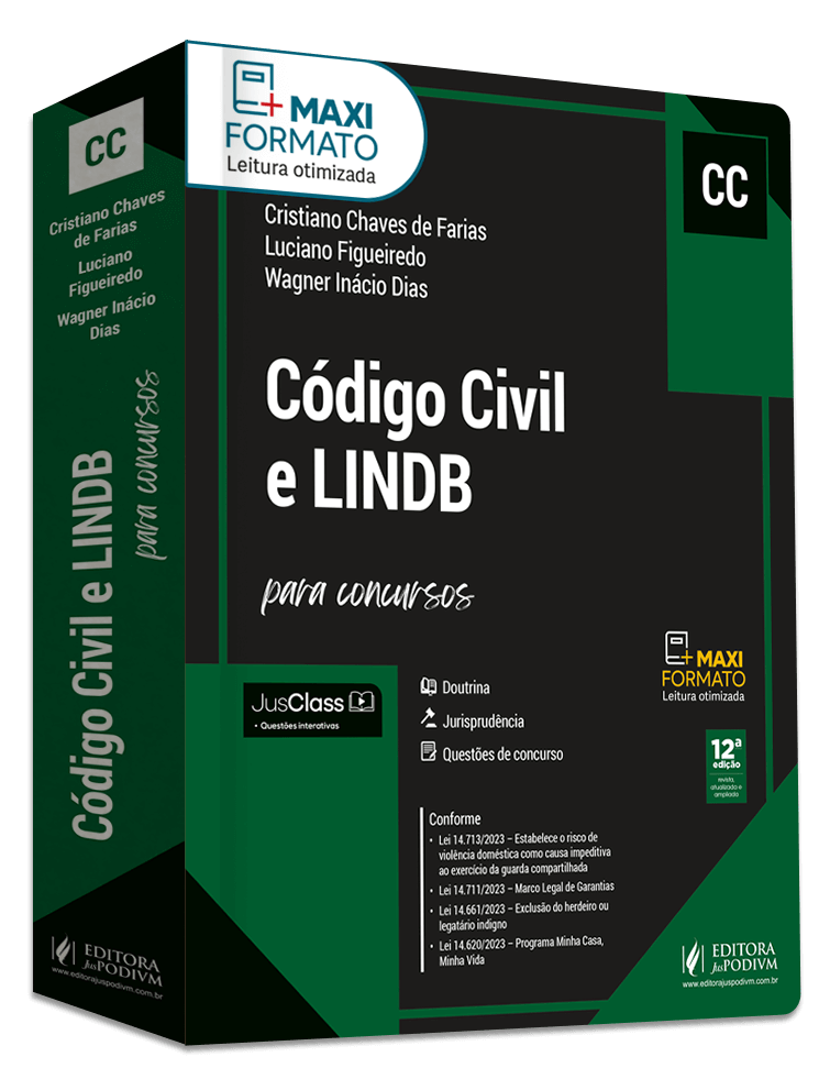 Código Civil e LINDB Comentados para Concursos (CC) (2024)