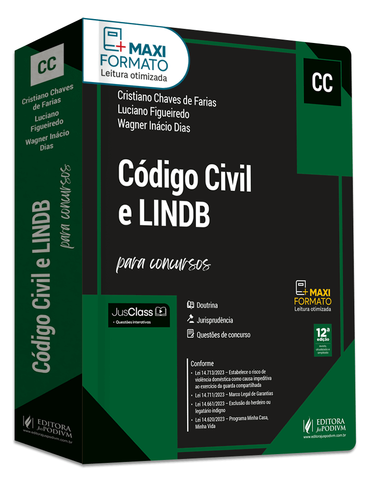 Código Civil e LINDB Comentados para Concursos (2024)