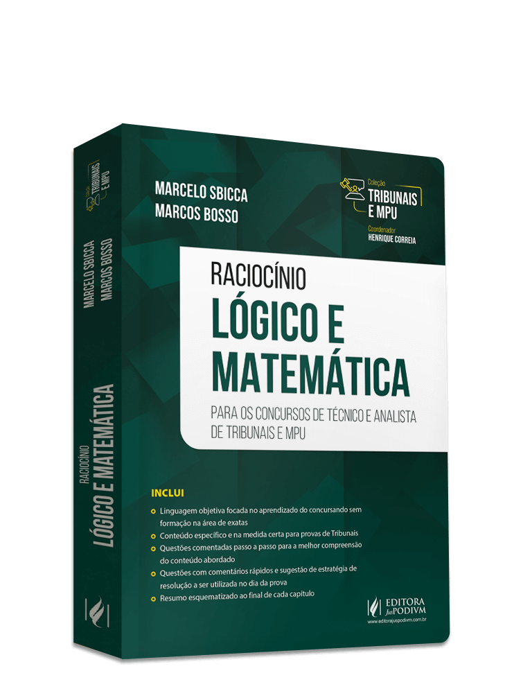 Tribunais e MPU - Raciocínio Lógico e Matemática - Para Técnico e Analista (2025)