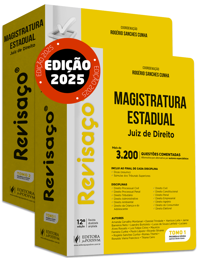 Revisaço - Magistratura Estadual - Juiz de Direito - Mais de 3.200 Questões Comentadas (2025)