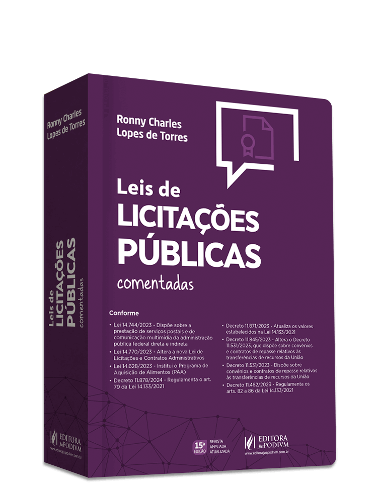 Leis de Licitações Públicas Comentadas (2024) - Brochura