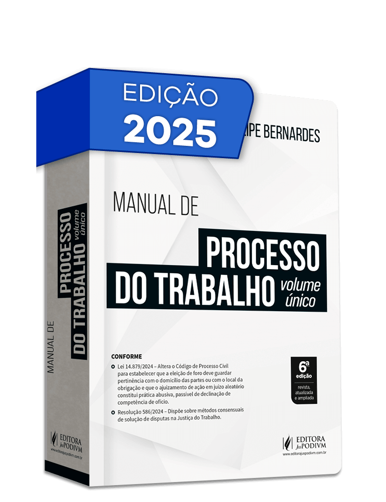Manual de Processo do Trabalho - Volume Único (2025)