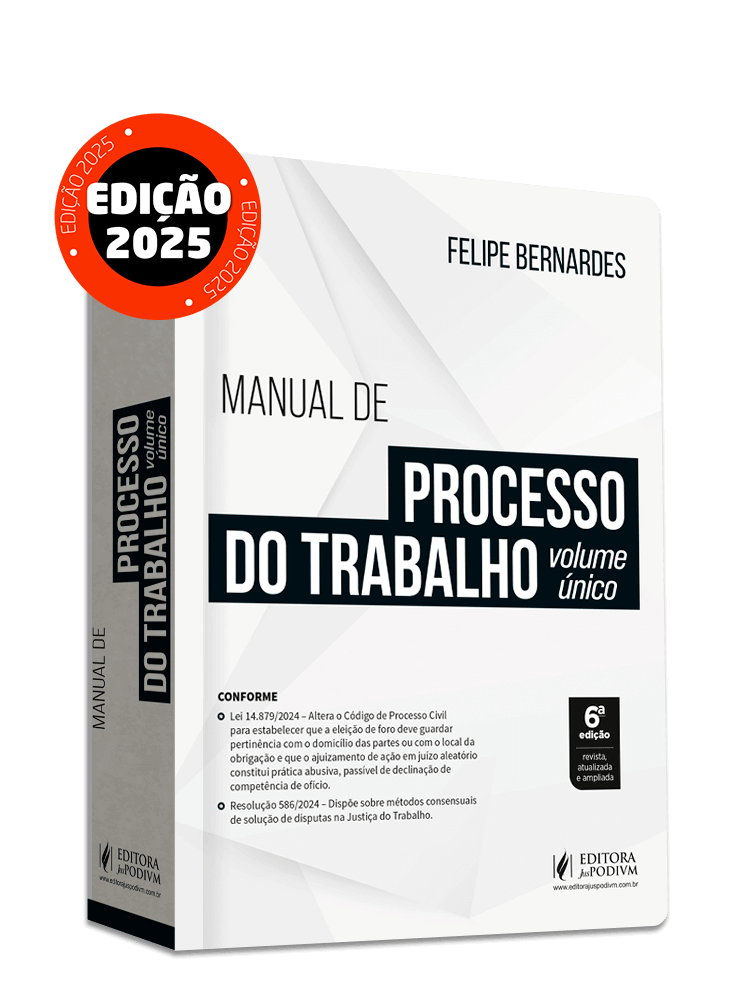Manual de Processo do Trabalho - Volume Único (2025)