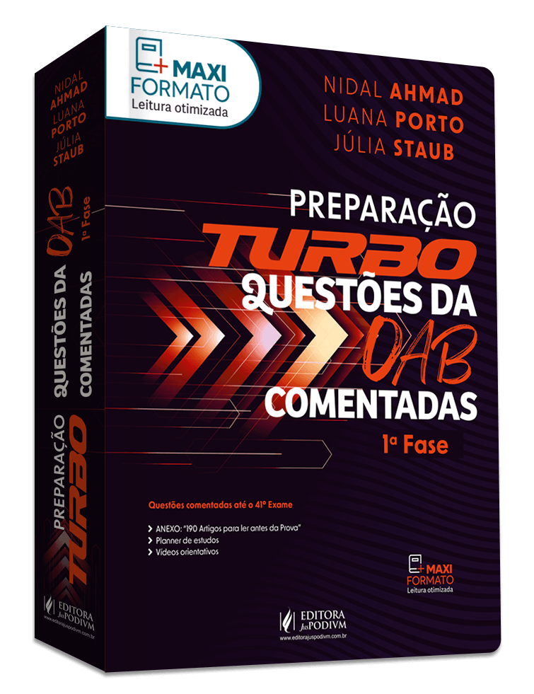 Preparação Turbo - Questões da OAB Comentadas - 1ª Fase  (2025)