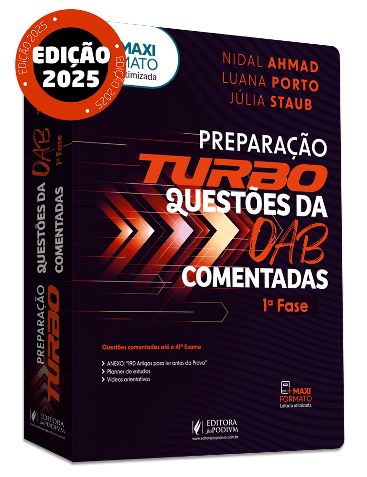 Preparação Turbo - Questões da OAB Comentadas - 1ª Fase  (2025)