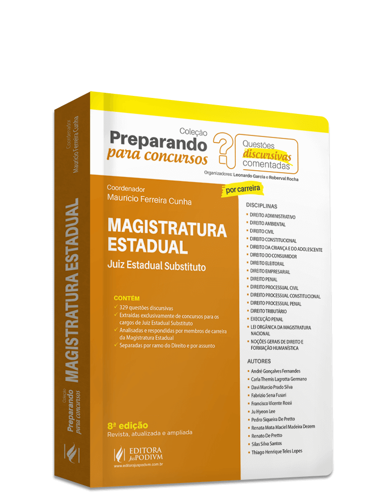 Preparando para Concursos - Questões Discursivas Comentadas - Magistratura Estadual (2025)