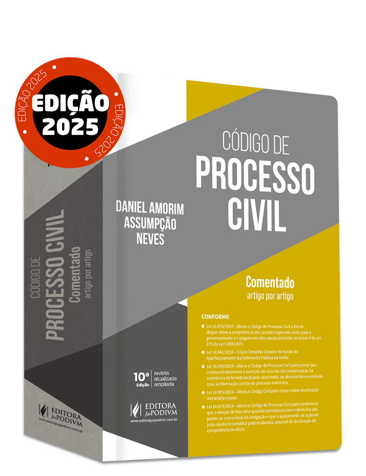 Código de Processo Civil Comentado (2025) 