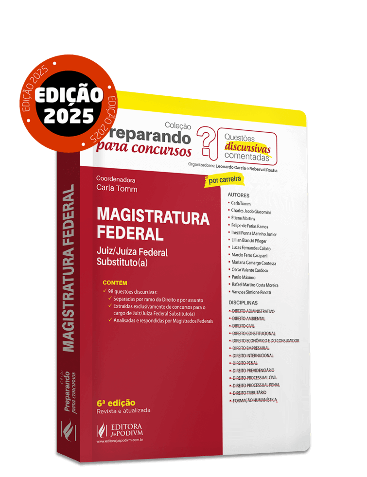 Preparando para Concursos - Questões Discursivas Comentadas - Magistratura Federal (2025)