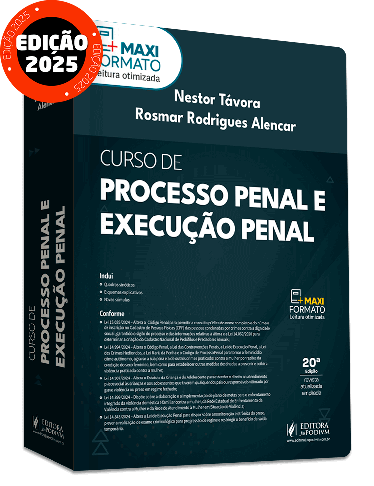 Curso de Processo Penal e Execução Penal (2025)
