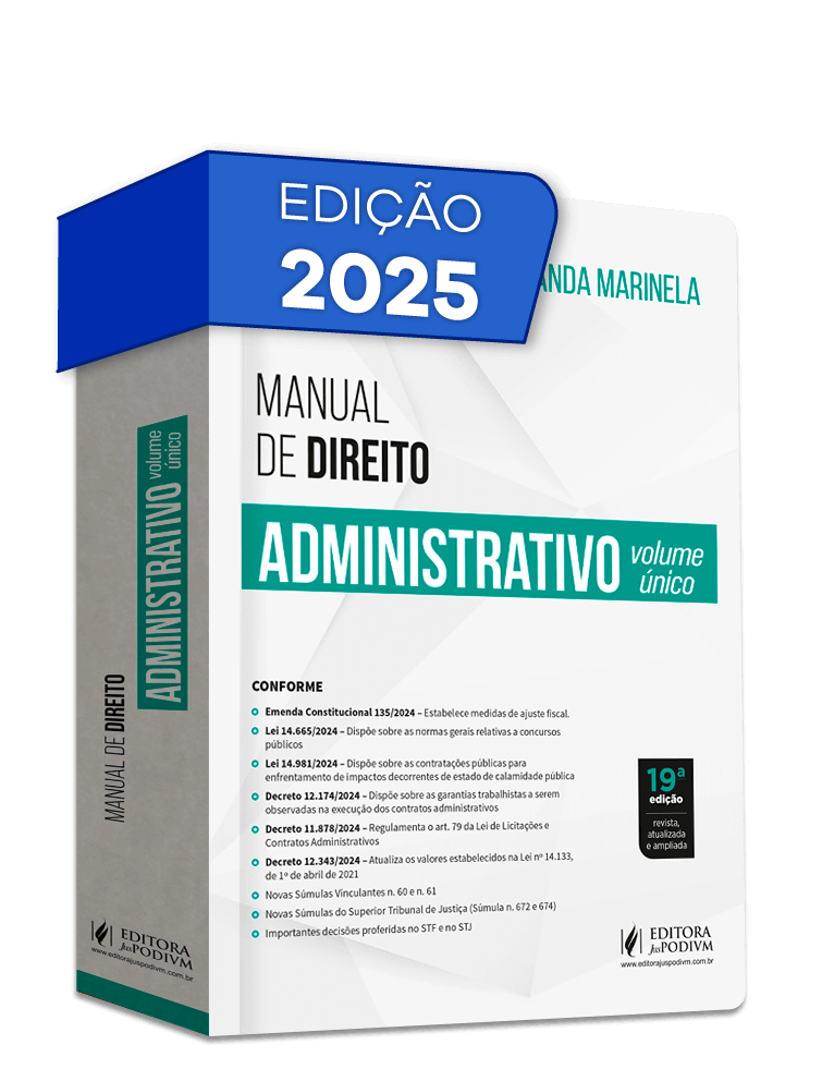 Manual de Direito Administrativo - Volume Único (2025)