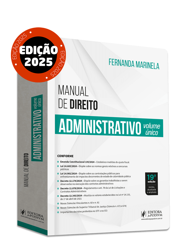 Manual de Direito Administrativo - Volume Único (2025)