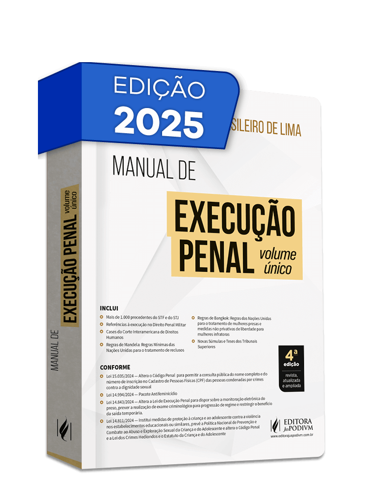 Manual de Execução Penal  - Volume Único (2025)
