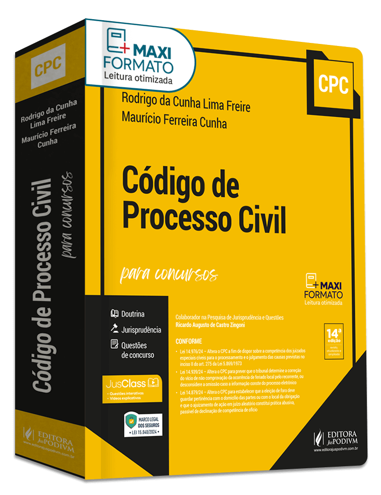 Código de Processo Civil para Concursos (CPC) (2025)
