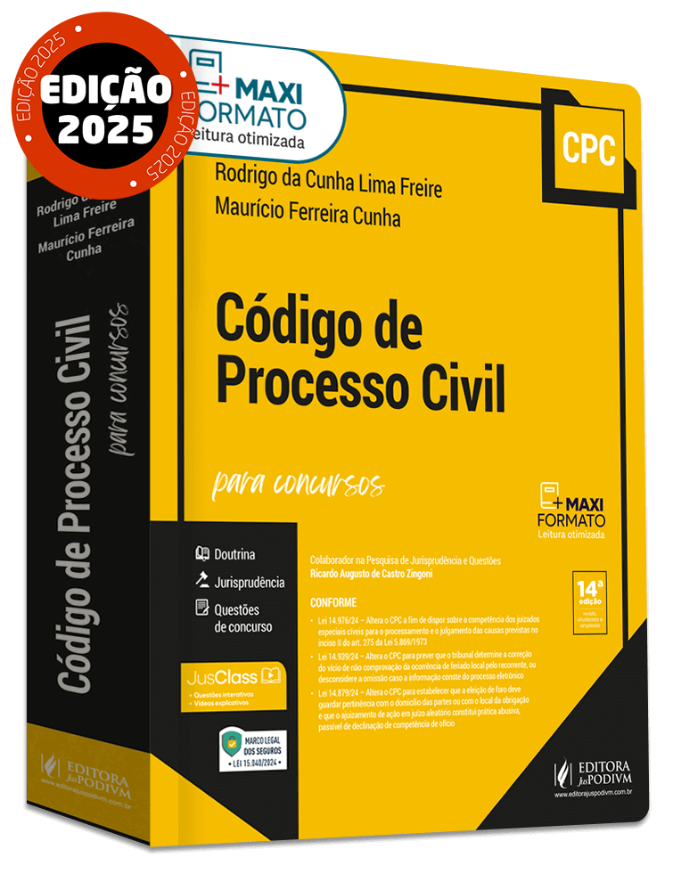 Código de Processo Civil para Concursos (CPC) (2025)