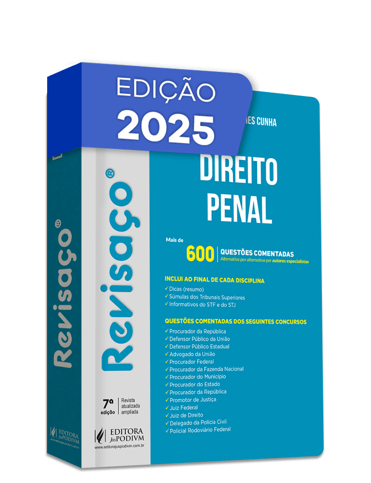 Revisaço - Direito Penal - Mais de 600 Questões Comentadas Alternativa por Alternativa (2025)