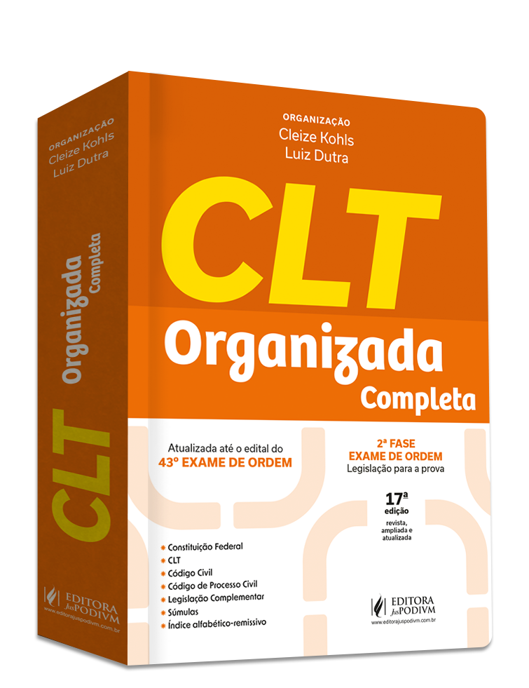 CLT Organizada -  43º Exame de Ordem