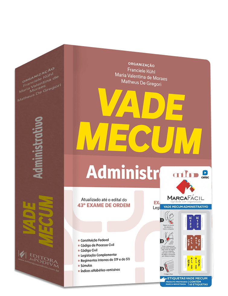 Vade Mecum Administrativo - 43º Exame de Ordem + Etiqueta Marca Fácil