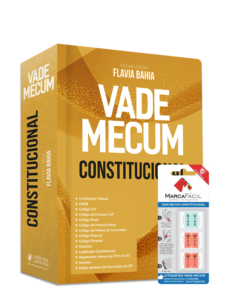 Vade Mecum Constitucional - 43º Exame de Ordem + Etiqueta Marca Fácil