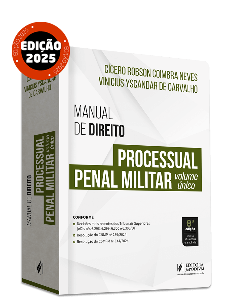 Manual de Direito Processual Penal Militar - Volume Único (2025)