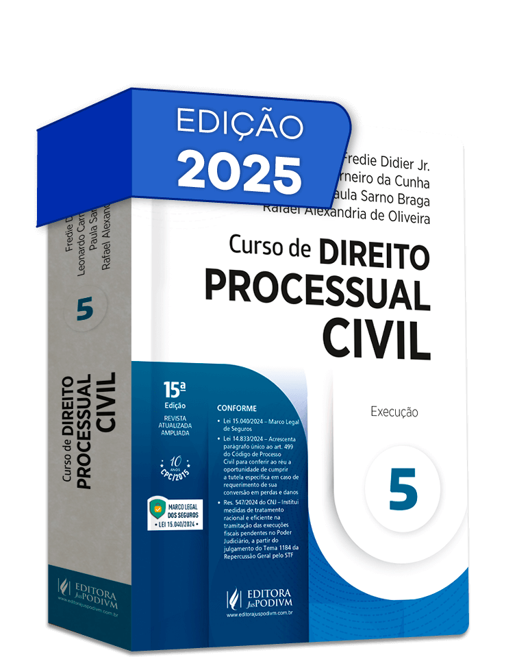 Curso de Direito Processual Civil - v.5 - Execução (2025)