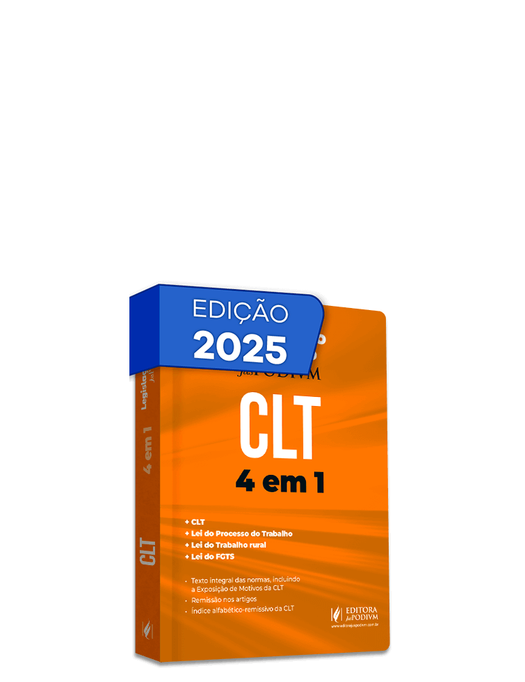 Legislação de Bolso CLT 4 em 1 (2025)