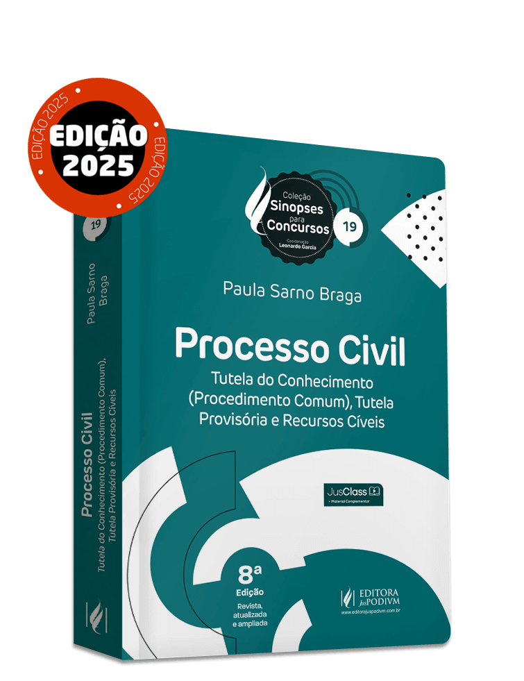 Sinopses para Concursos - v.19 - Processo Civil - Tutela do Conhecimento (Procedimento Comum), Tutela Provisória e Recursos Cíveis (2025)