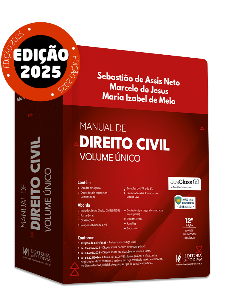 Manual de Direito Civil - Volume Único (2025)