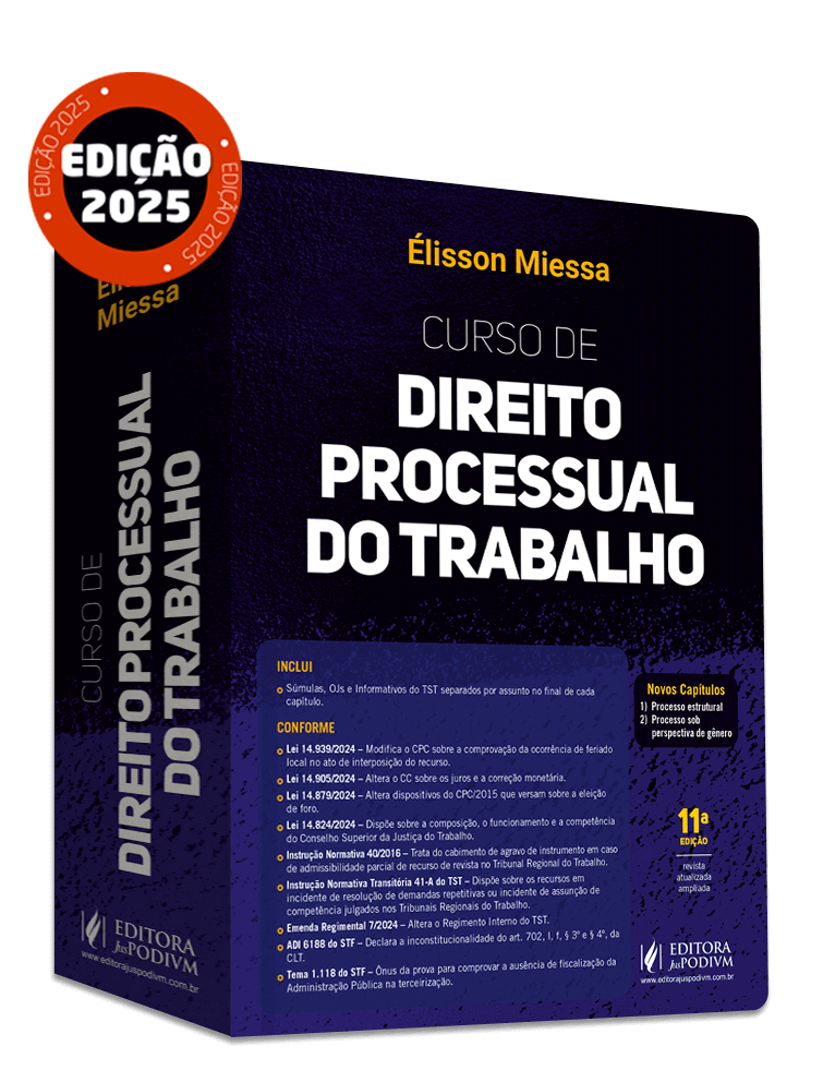 Curso de Direito Processual do Trabalho (2025)
