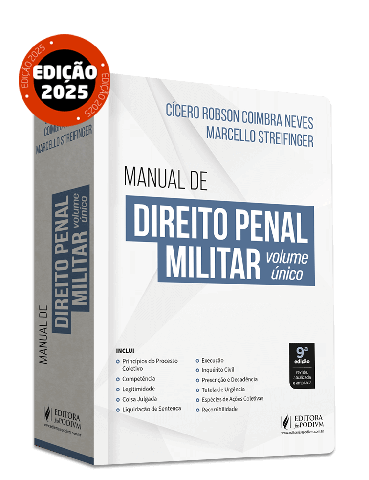 Manual de Direito Penal Militar - Volume Único (2025)