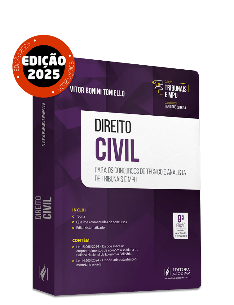 Tribunais e MPU - Direito Civil - Para Técnico e Analista (2025)