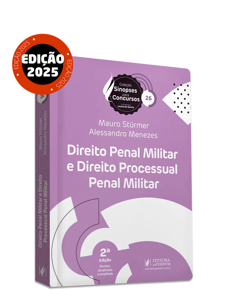 Sinopses para Concursos - v.26 - Direito Penal Militar e Direito Processual Penal Militar (2025)