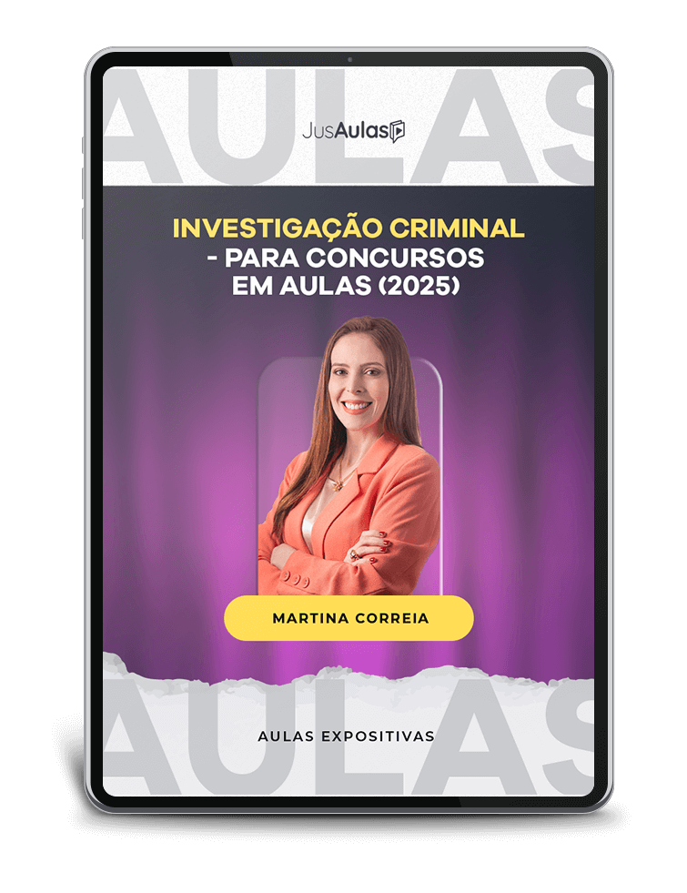 Investigação Criminal para Concursos em Aulas - (2025)