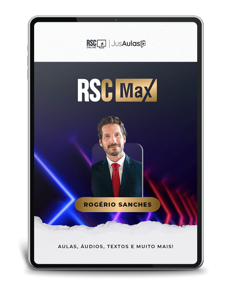 RSCMAX - Plano Mensal: Domine as Matérias Criminais. +200h de Cursos Atualizados. Programa de Atualização. Artigos e Áudios
