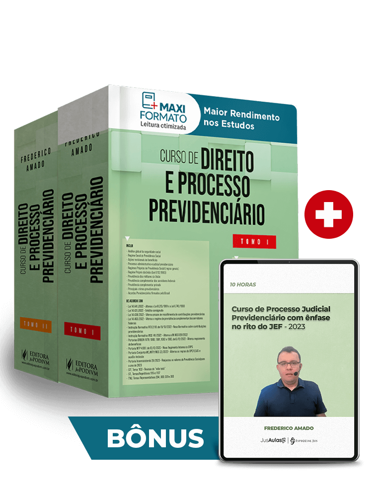 Curso de Direito e Processo Previdenciário - 'Monstro Verde' (2023) + BÔNUS: Curso de processo judicial previdenciário com enfase no rito do JEF - 10h - (2023)