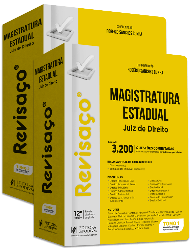 Revisaço - Magistratura Estadual - Juiz de Direito - Mais de 3.200 Questões Comentadas (2025)
