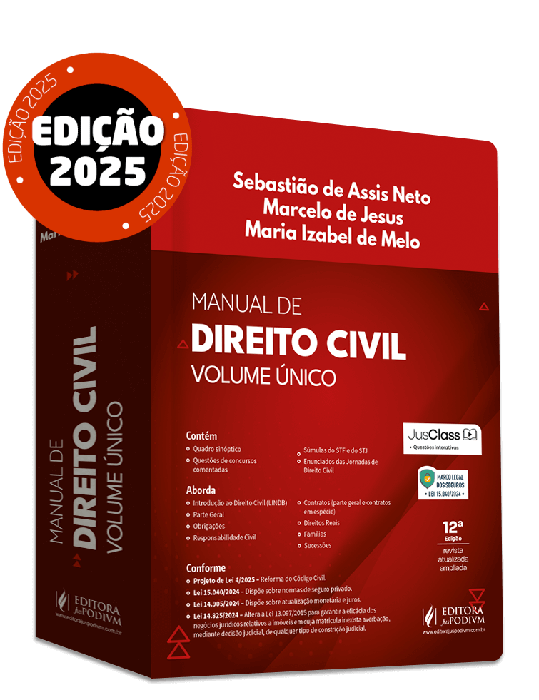 Manual de Direito Civil - Volume Único (2025)