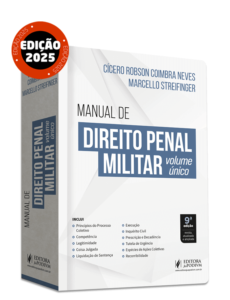 Manual de Direito Penal Militar - Volume Único (2025)
