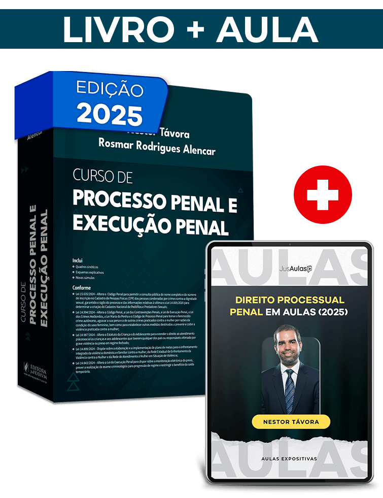 Livro Aula: Processo Penal (2025) - Nestor Távora