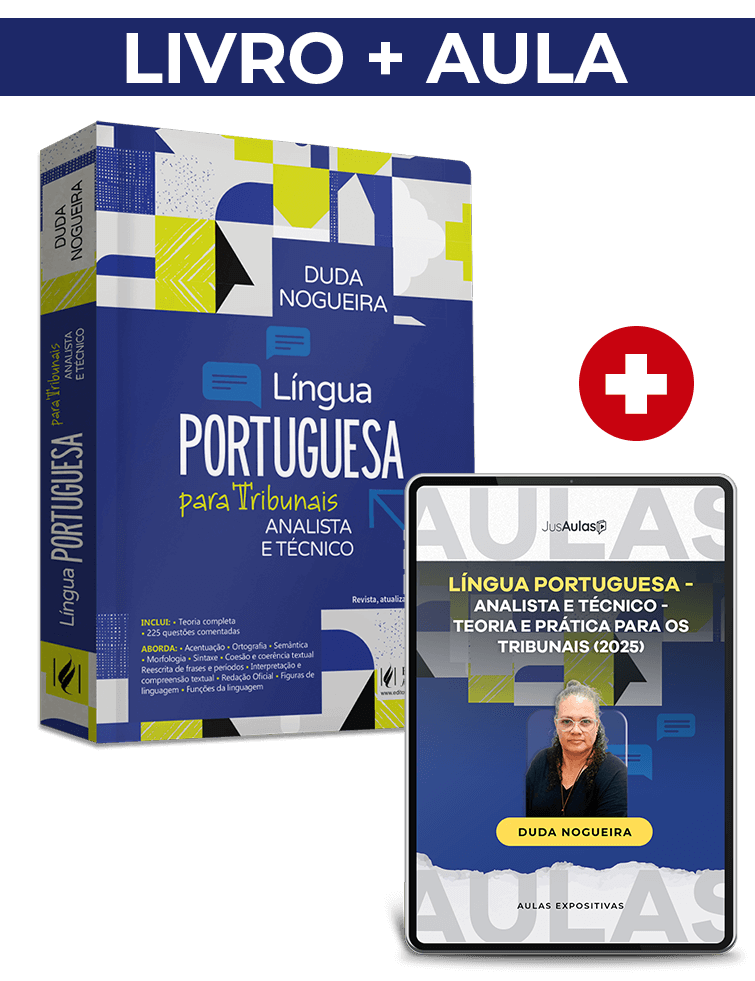 Livro Aula: Português - Analista e Técnico (2025) - Duda Nogueira 