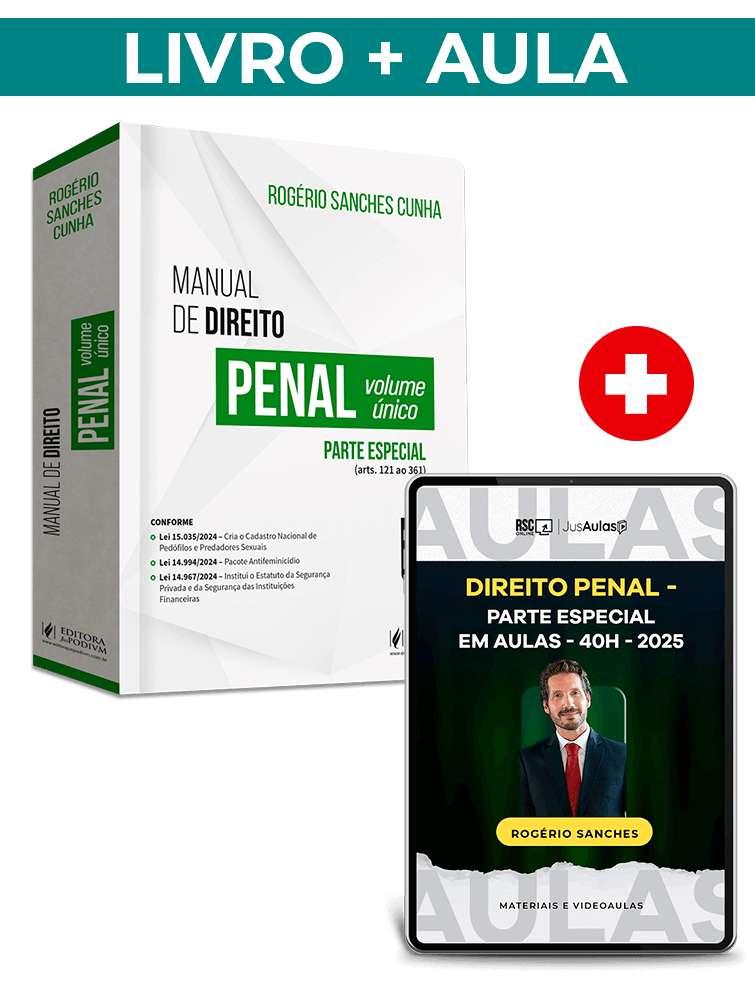 Livro Aula: Direito Penal Parte Especial - (2025) - Rogério Sanches 