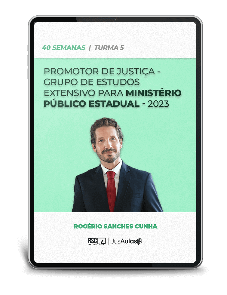 Promotor de Justiça - Grupo de Estudos Extensivo para Ministério Público Estadual - Jusaulas - (2023)