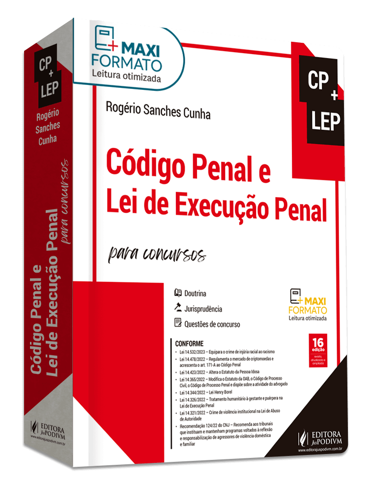 Código Penal e Lei de Execução Penal para Concursos (2023)