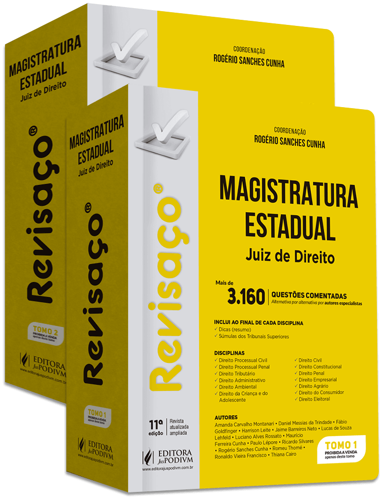 Revisaço - Magistratura Estadual - Juiz de Direito - Mais de 3.160 Questões Comentadas (2023)