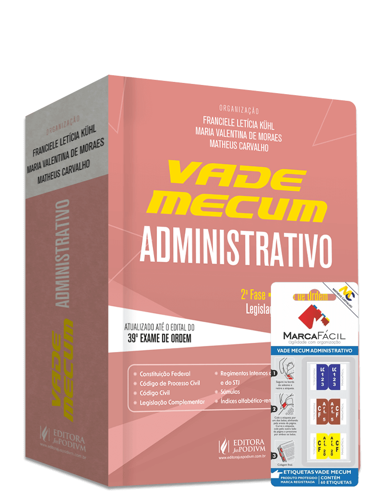 Vade Mecum Administrativo + Etiqueta Marca Fácil - 39º Exame de Ordem
