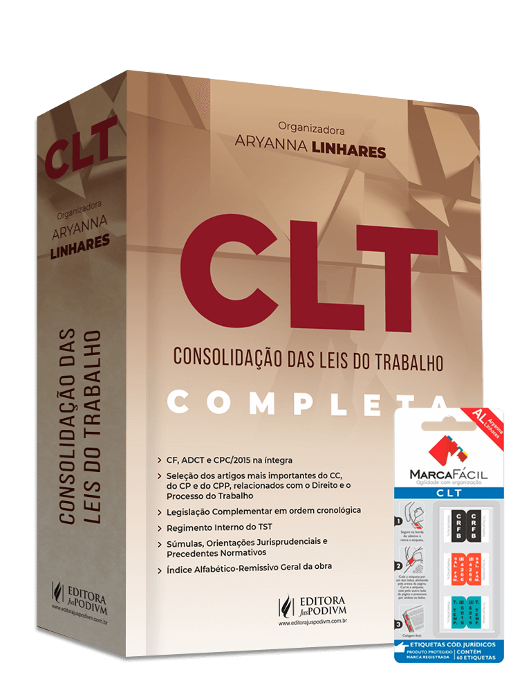 CLT - Consolidação das Leis do Trabalho - 42º Exame de Ordem + Etiqueta Marca Fácil