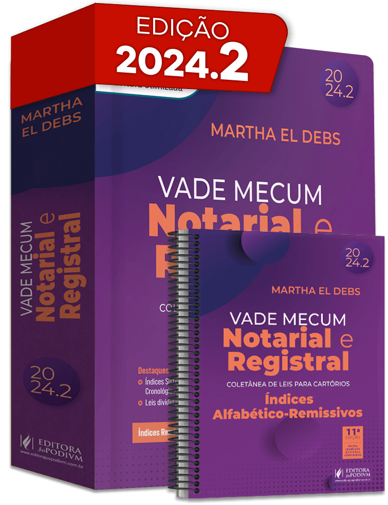 Vade Mecum Notarial e Registral - Coletânea de Leis para Cartórios (2024.2)
