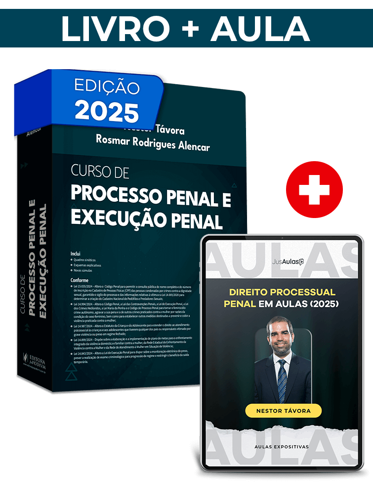 Livro Aula: Processo Penal (2025) - Nestor Távora