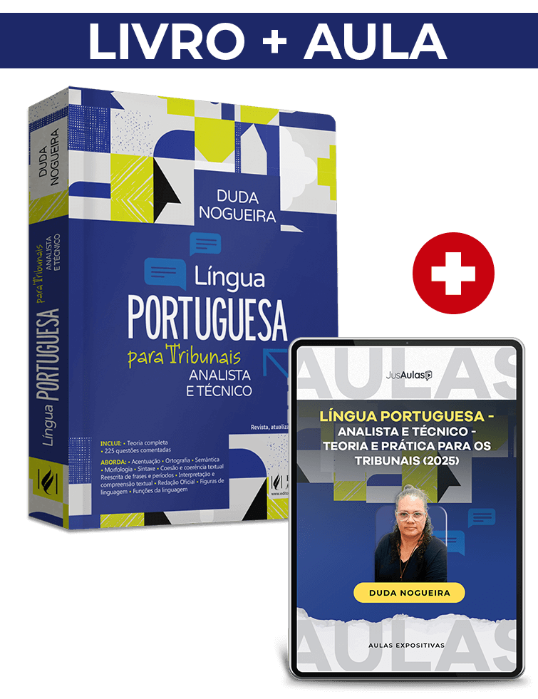Livro Aula: Português - Analista e Técnico (2025) - Duda Nogueira 